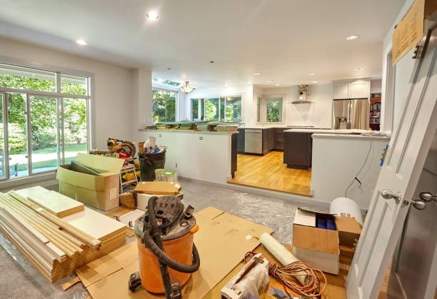 Professional Cabinet Refacing technician working in Addison, TX